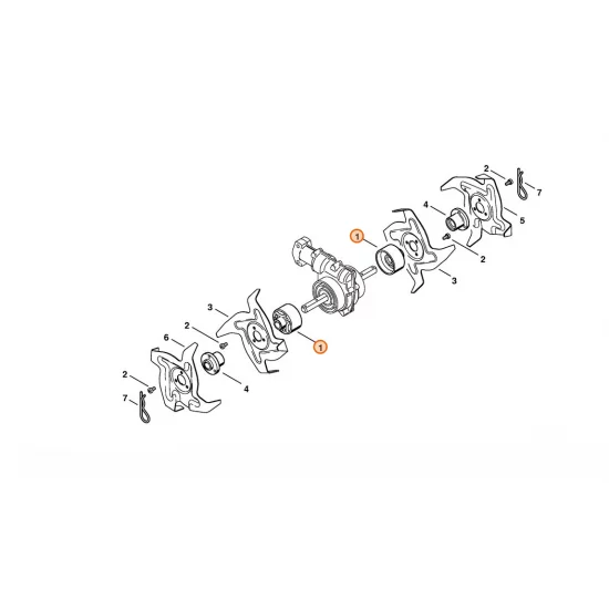 STIHL  Kołnierz 4601 713 1900